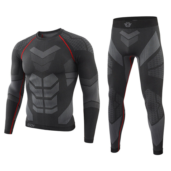 Herren Ski Fitness Unterwäsche Taktisches Sport Shapewear Set