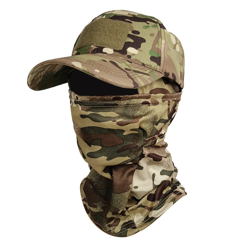 TWS UV-Schutzhut mit Balaclava – Für Fischen, Wandern, Jagen & Militär