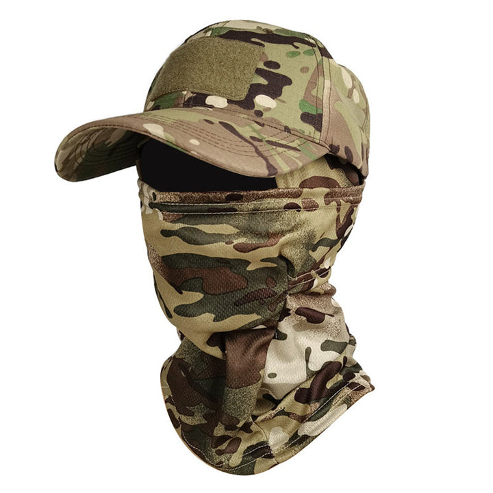 TWS UV-Schutzhut mit Balaclava – Für Fischen, Wandern, Jagen & Militär