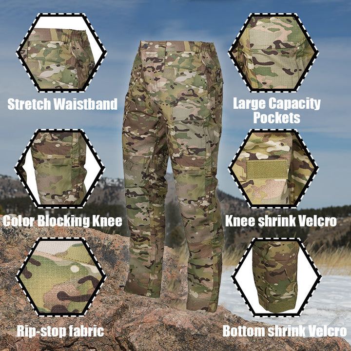 Wasserdichte taktische Ripstop-Hose Thunder Pro Camouflage