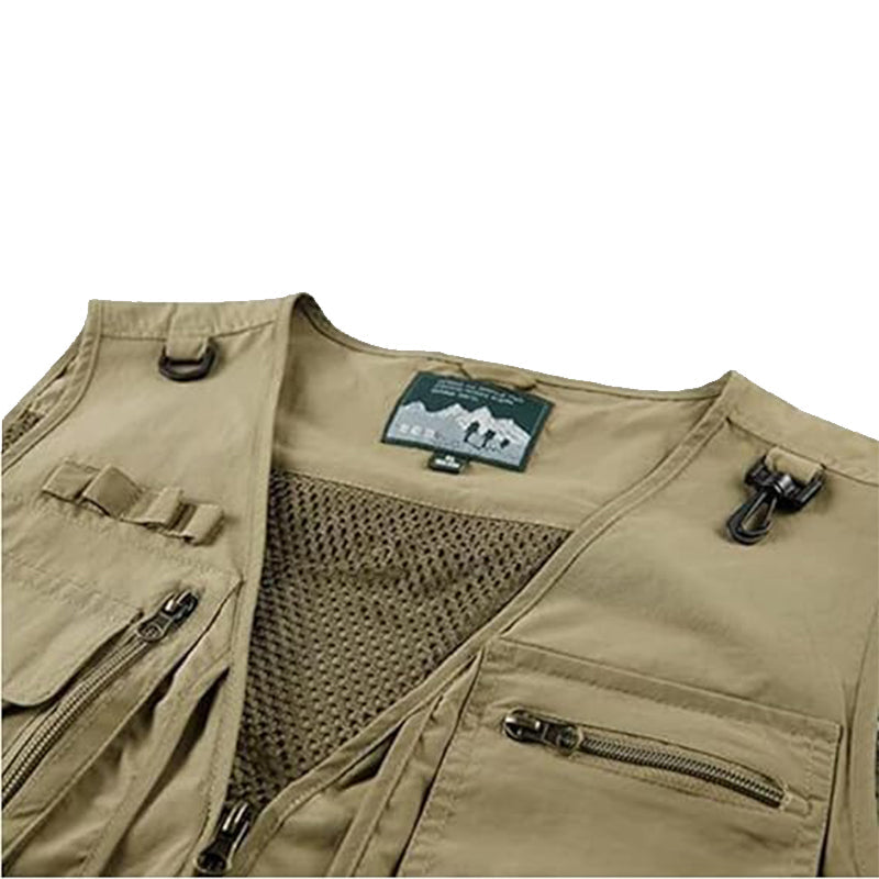 Herren Klassische Outdoor Cargo Weste