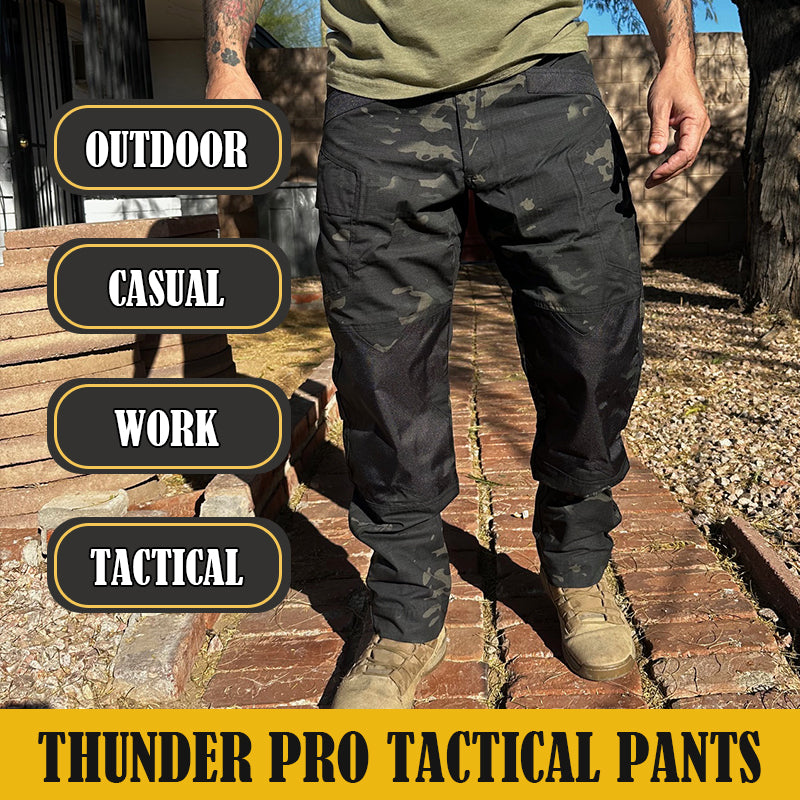 Wasserdichte taktische Ripstop-Hose Thunder Pro Dark Camo