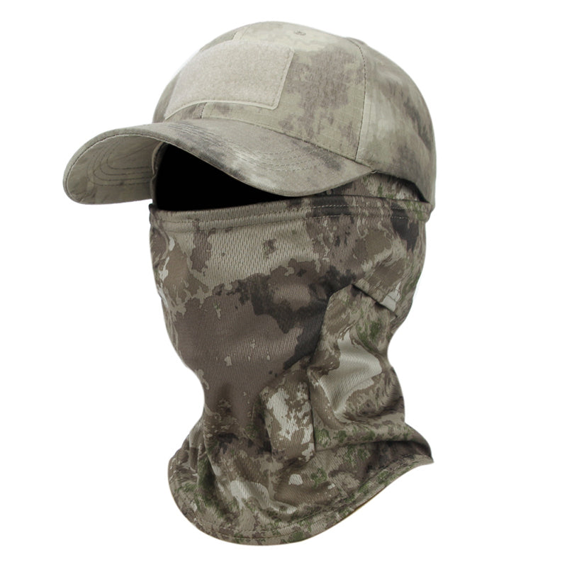 TWS UV-Schutzhut mit Balaclava – Für Fischen, Wandern, Jagen & Militär