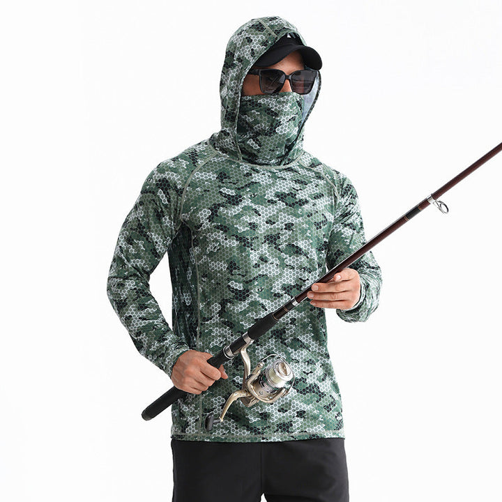FieldGuard Herren-Angelshirt mit schnelltrocknendem UV-Schutz