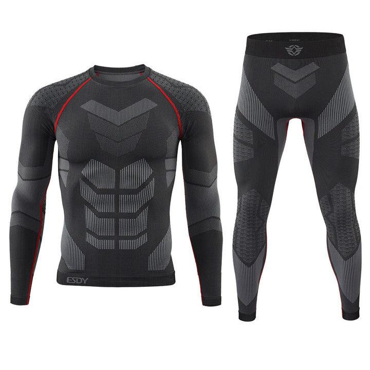 Herren Ski Fitness Unterwäsche Taktisches Sport Shapewear Set