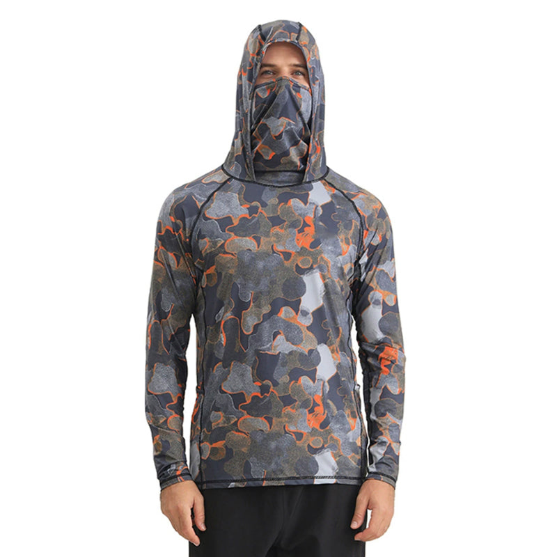 FieldGuard Buntes, schnelltrocknendes UV-Schutz-Angelshirt