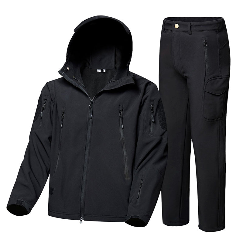 TWS Ultra Silent Jagdanzug Herren Wasserabweisende Softshell-Kleidung Camouflage Feldausrüstung
