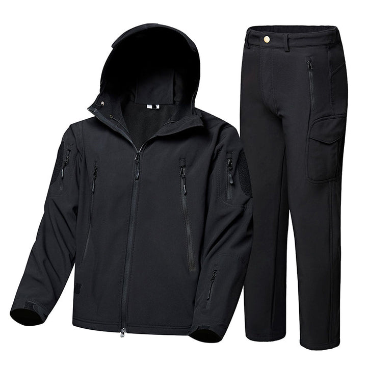 TWS Ultra Silent Jagdanzug Herren Wasserabweisende Softshell-Kleidung Camouflage Feldausrüstung