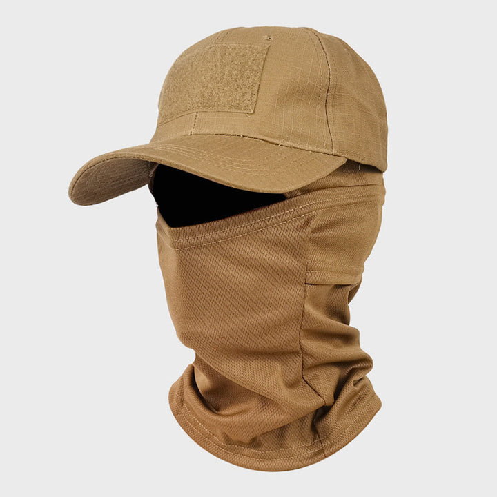 TWS UV-Schutzhut mit Balaclava – Für Fischen, Wandern, Jagen & Militär