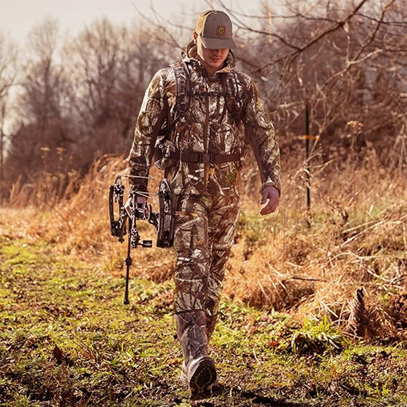 TWS Ultra Silent Jagdanzug Herren Wasserabweisende Softshell-Kleidung Camouflage Feldausrüstung