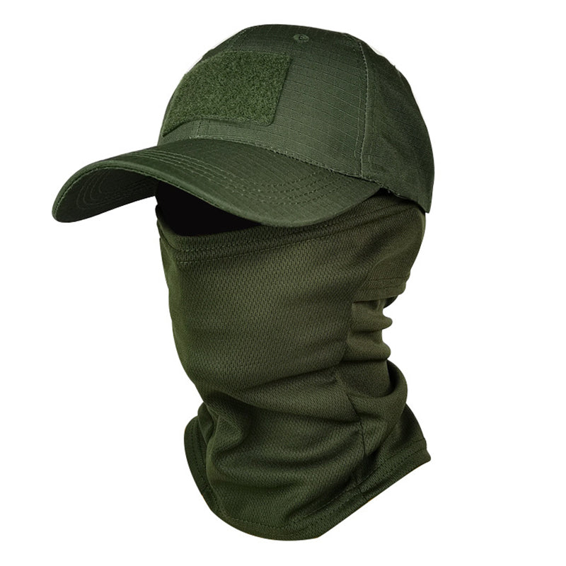 TWS UV-Schutzhut mit Balaclava – Für Fischen, Wandern, Jagen & Militär