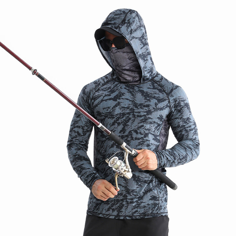 FieldGuard Herren-Angelshirt mit schnelltrocknendem UV-Schutz