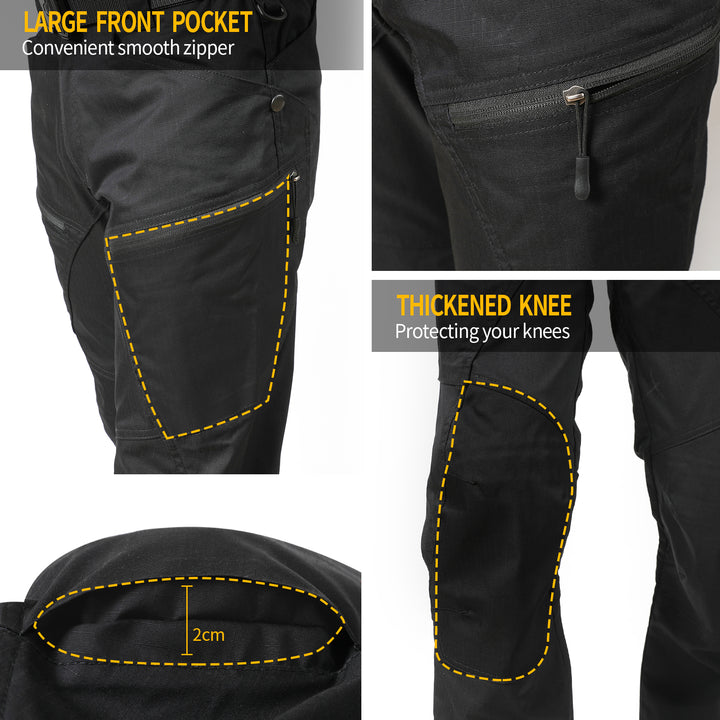 Men's Urban Pro Stretch Cargohose für Männer Schwarz