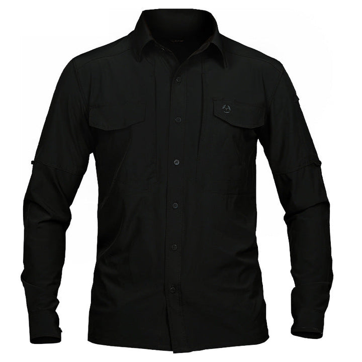 Tactical Long Sleeve Shirt Black