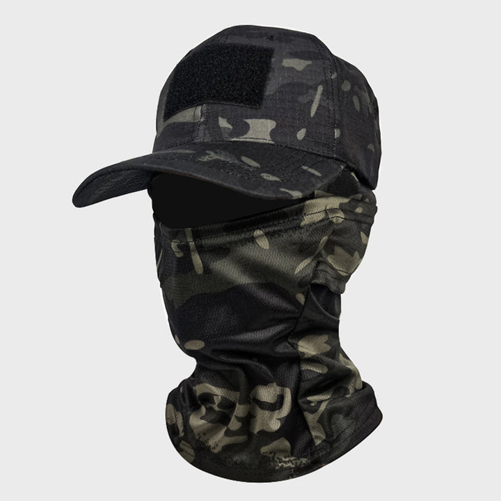 TWS UV-Schutzhut mit Balaclava – Für Fischen, Wandern, Jagen & Militär