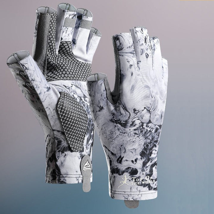 Fingerlose TWS-Angelhandschuhe mit Sonnenschutz