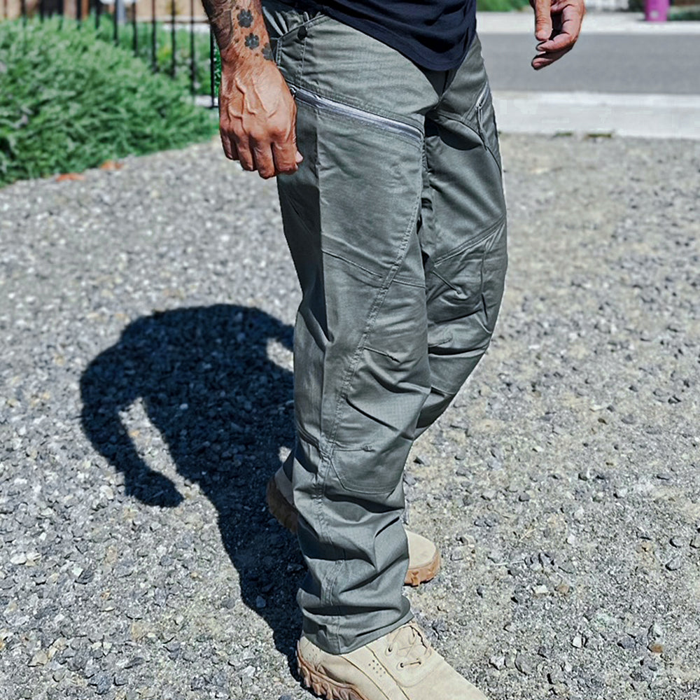 Men's Urban Pro Stretch Cargohose für Männer Arm grün