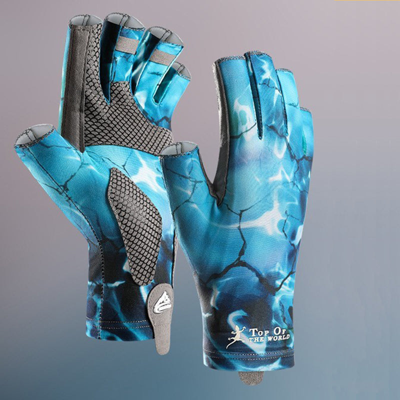 Fingerlose TWS-Angelhandschuhe mit Sonnenschutz