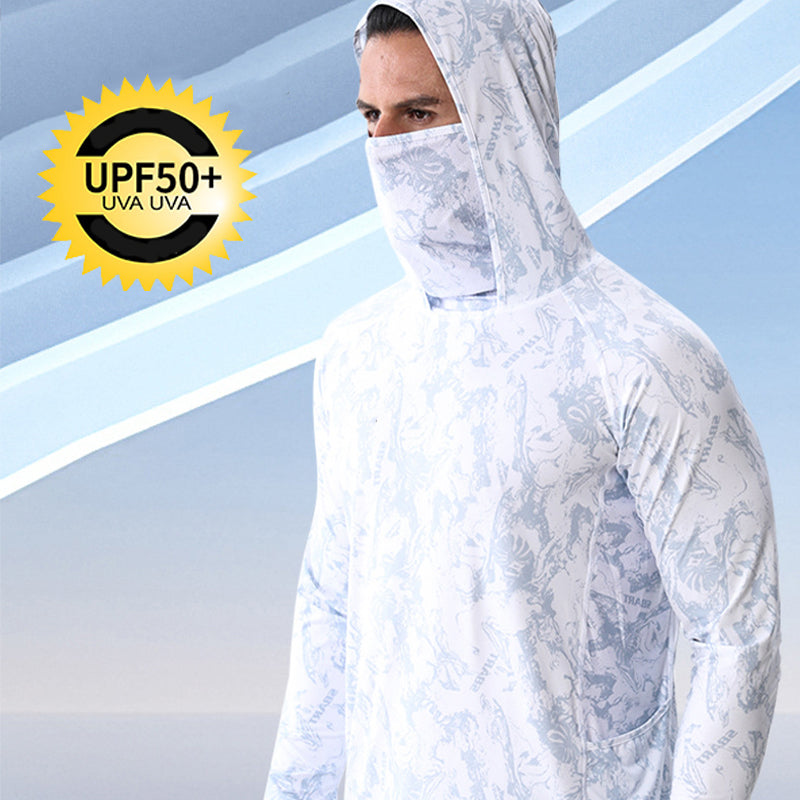 FieldGuard Herren-Angelshirt mit schnelltrocknendem UV-Schutz