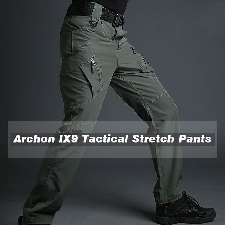 Archon IX9 Leichte Schnell Trocknende Stretch-Hose Arm grün