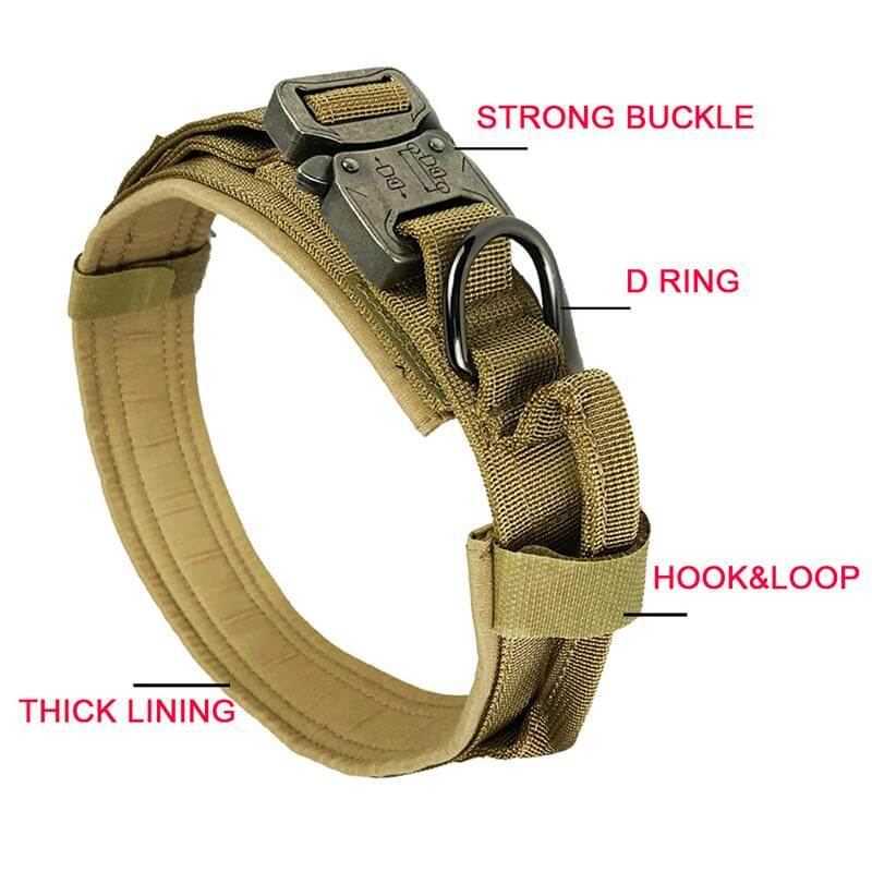 Adjustable Tactical Dog Collar