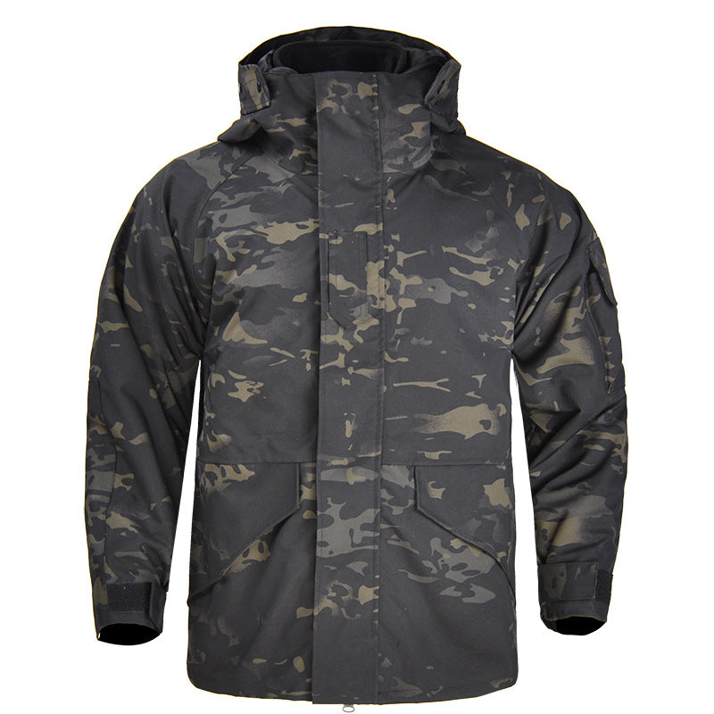 G8 Soft Shell Taktische Jacke Mantel Militärfleece mit Kapuze