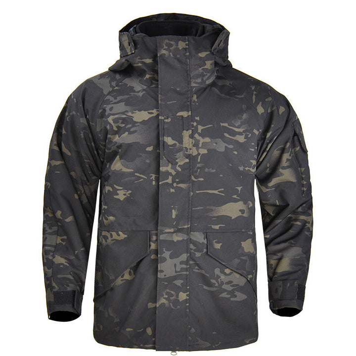 G8 Soft Shell Taktische Jacke Mantel Militärfleece mit Kapuze