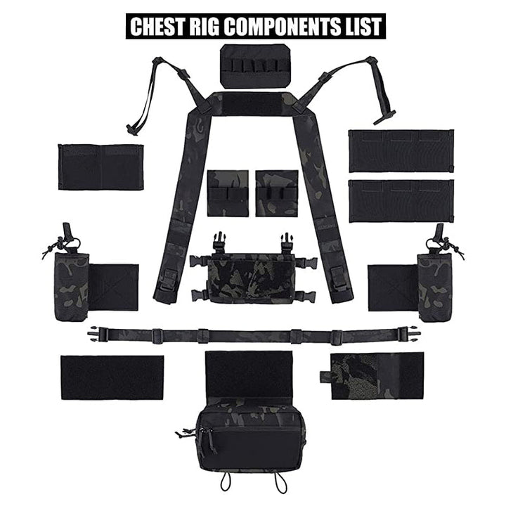 TWS MK3 Modulares leichtes Chest Rig