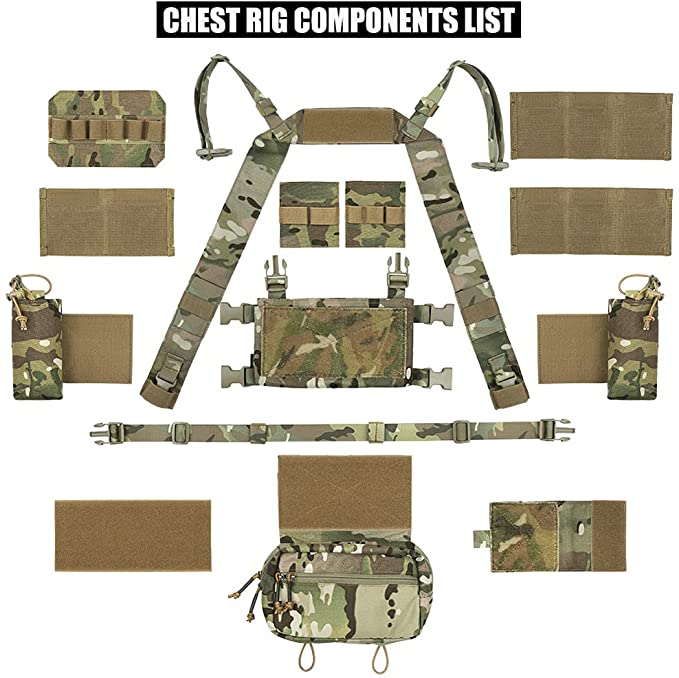 TWS MK3 Modulares leichtes Chest Rig