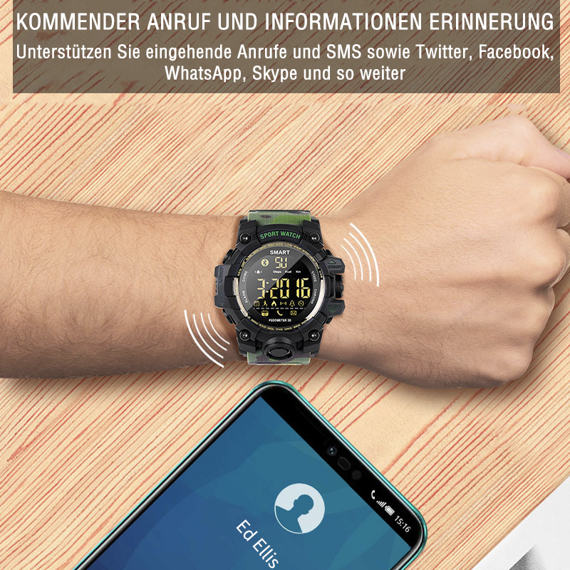Urban Pro EX16S Taktische Digitaluhr für Herren
