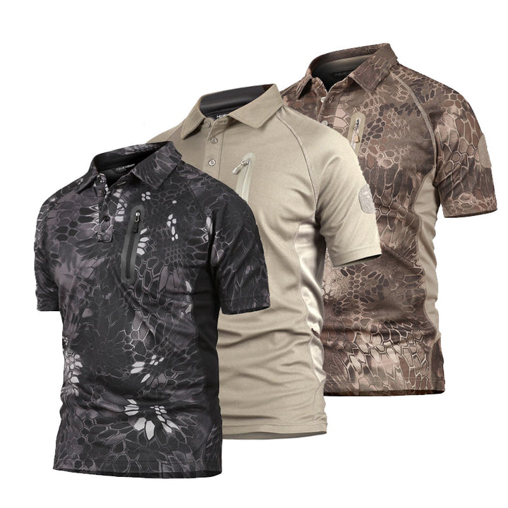 Men's Short Sleeve Quick Dry Battle Top 3-pack