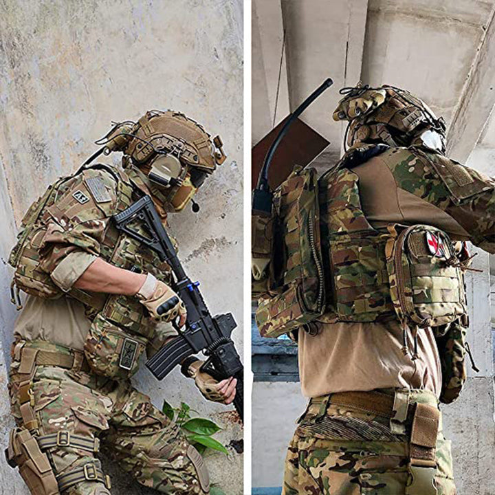 G3 Pro Rapid Assault Combat Shirt mit Taschen Camouflage