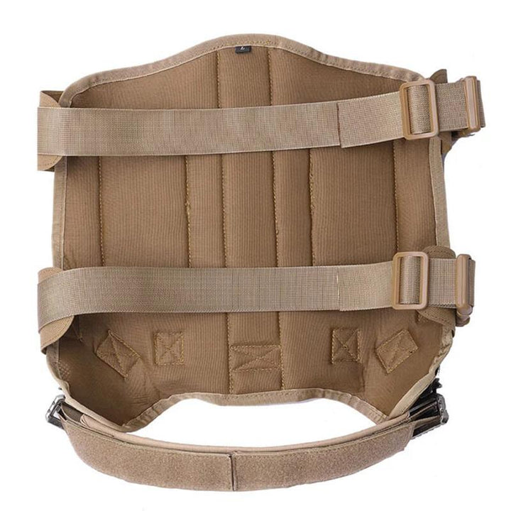 Nylon Tactical Service Dog Harness Heavy Duty Dog Training Harness