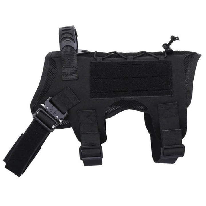 Nylon Tactical Service Dog Harness Heavy Duty Dog Training Harness