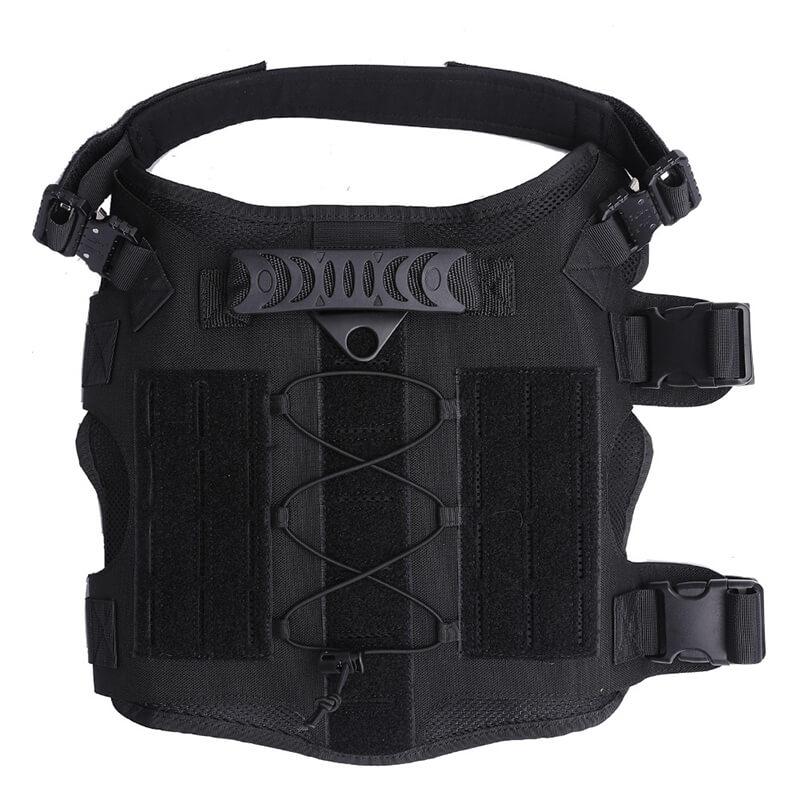 Nylon Tactical Service Dog Harness Heavy Duty Dog Training Harness