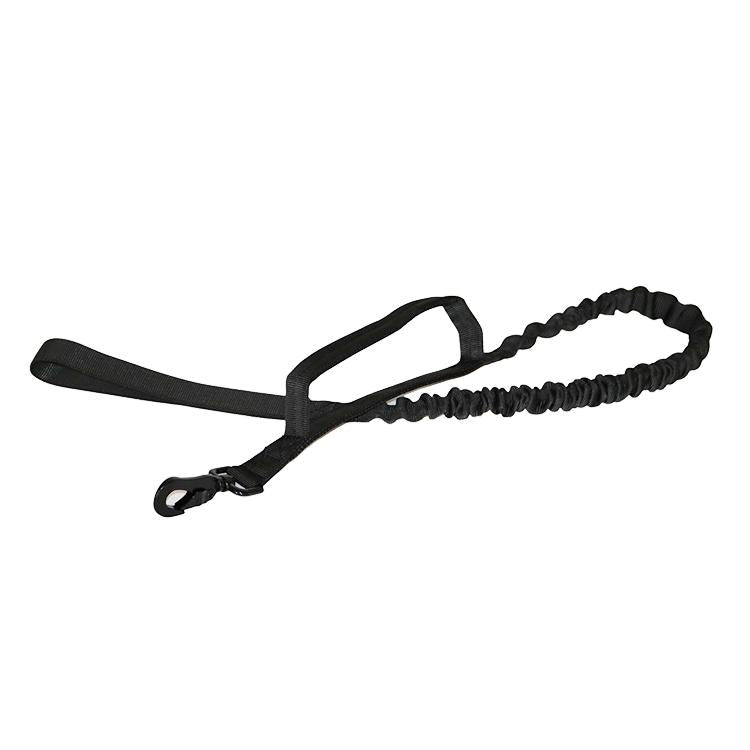 Einstellbares taktisches Hundehalsband mit Leine, Militärisches Hundehalsband von 1,5 '' Breite aus Nylon