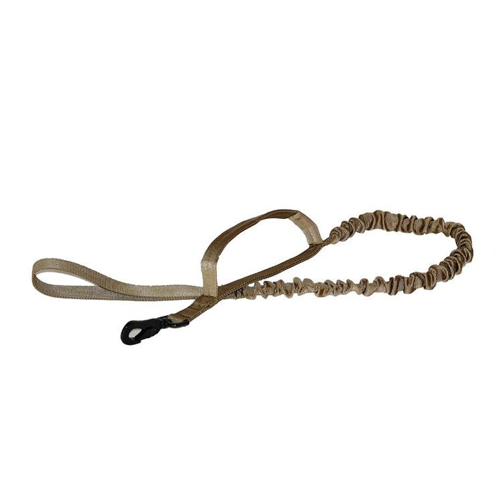 Einstellbares taktisches Hundehalsband mit Leine, Militärisches Hundehalsband von 1,5 '' Breite aus Nylon