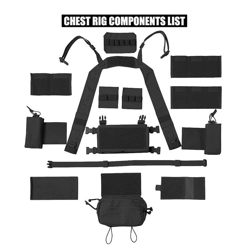 TWS MK3 Modulares leichtes Chest Rig