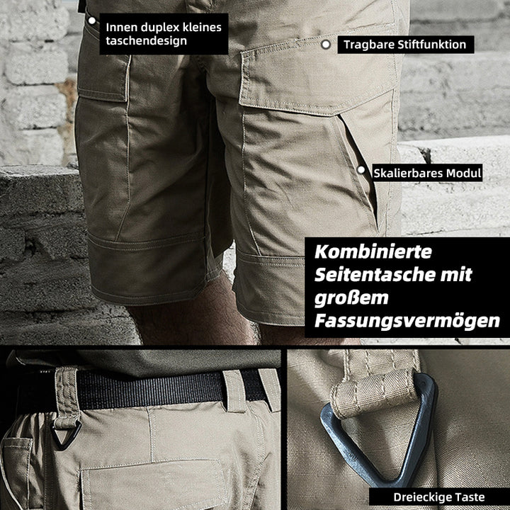 Wasserdichte Taktische Cargo Shorts für Stadtwanderer