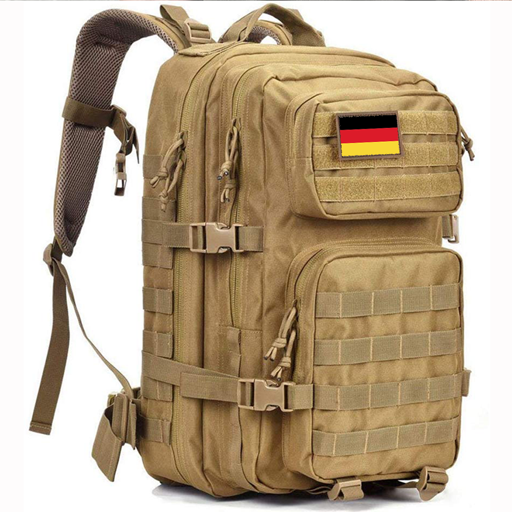 Black military backpack shop